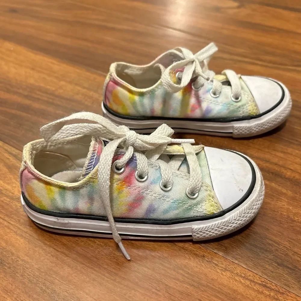 Converse tie dye sneakers
